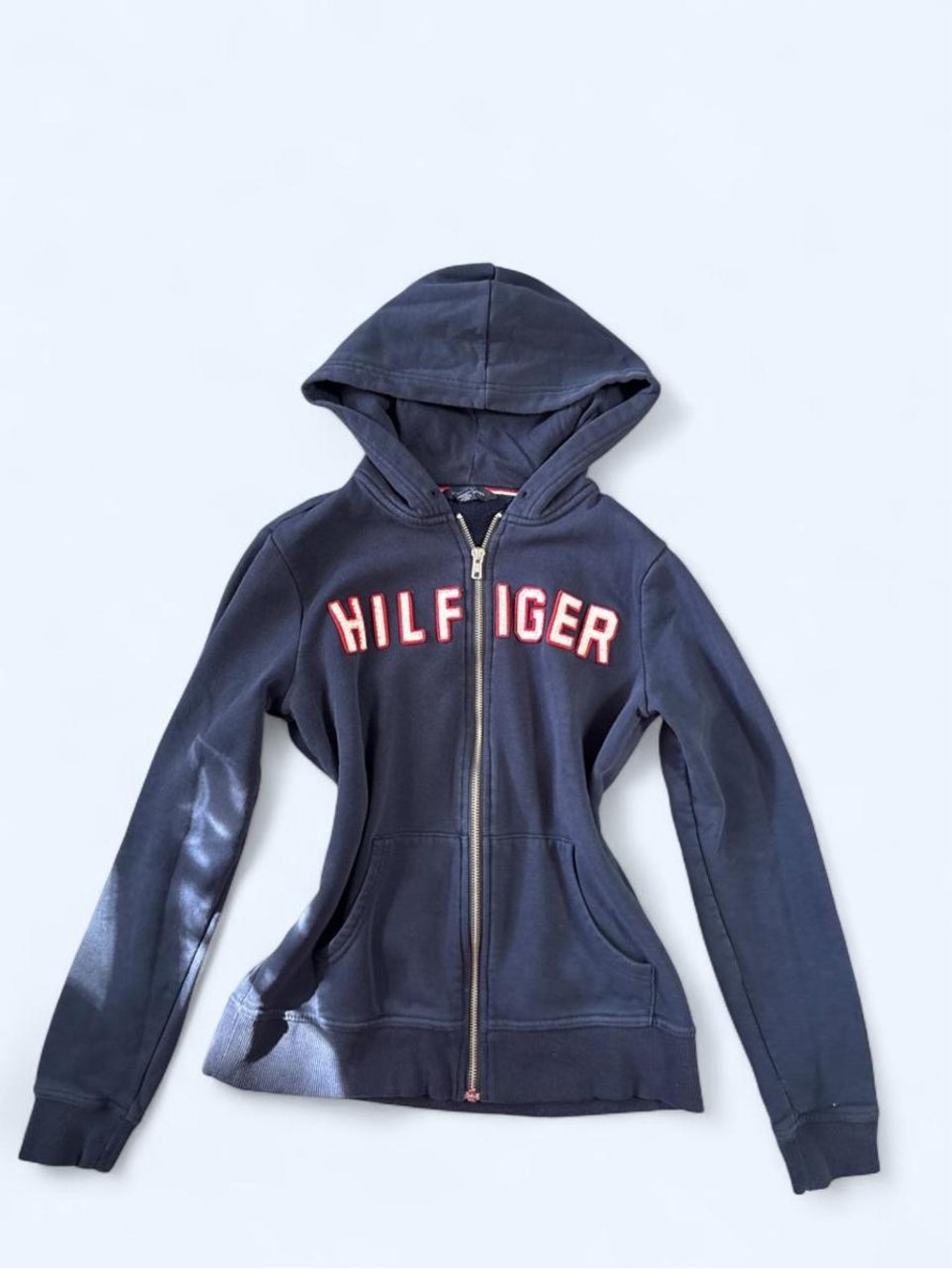 Tommy Hilfiger Navy Zip-Up Hoodie